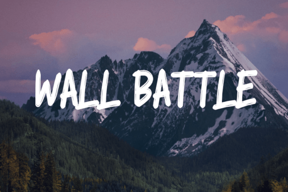 Brush Type Font - Preview 2