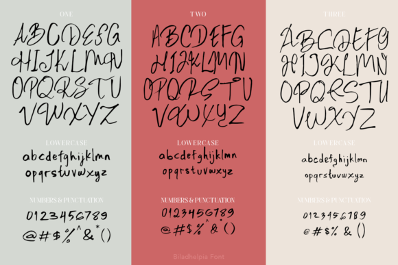 Biladhelpia Font - Preview 4
