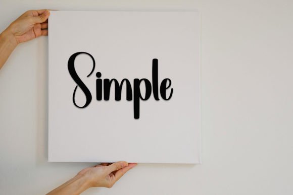 Blank Space Font - Preview 3