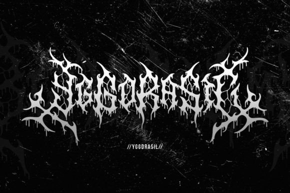 Blasphemy Font - Preview 1