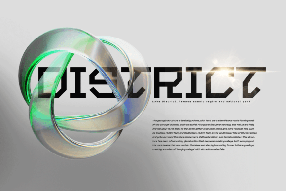 Blenger Tech Font - Preview 1