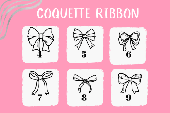 Coquette Ribbon Font - Preview 3