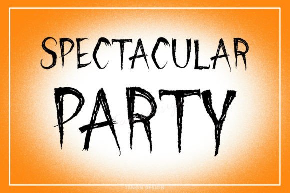 Creepy Spooky Font - Preview 2