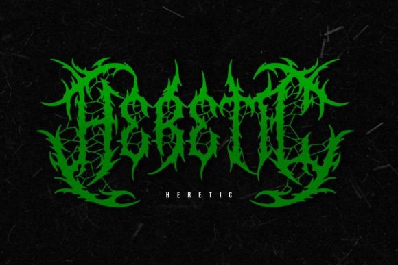 Daemonize Evils Font - Preview 1