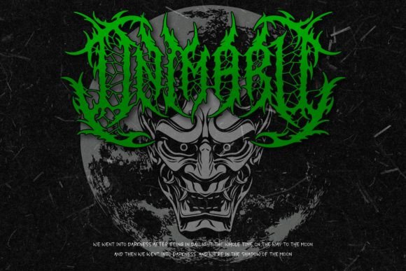 Daemonize Evils Font - Preview 6