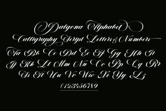 Dalgona Font - Preview 3