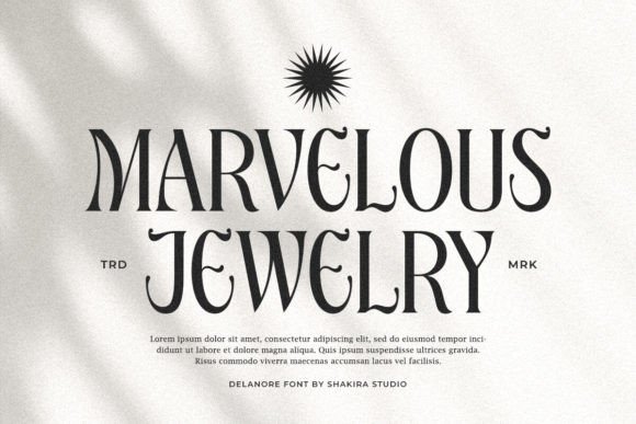 Delanore Font - Preview 3