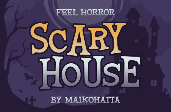 Fear Night Font - Preview 1