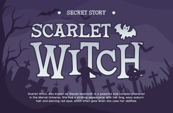 Fear Night Font - Preview 3