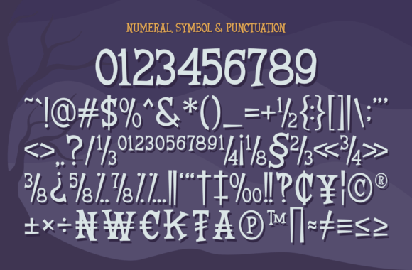 Fear Night Font - Preview 5