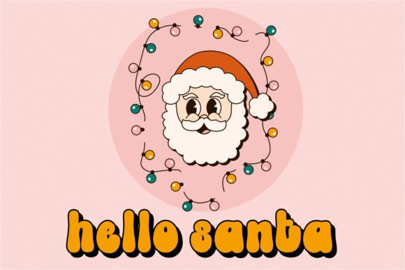 Groovy Christmas Font - Preview 3