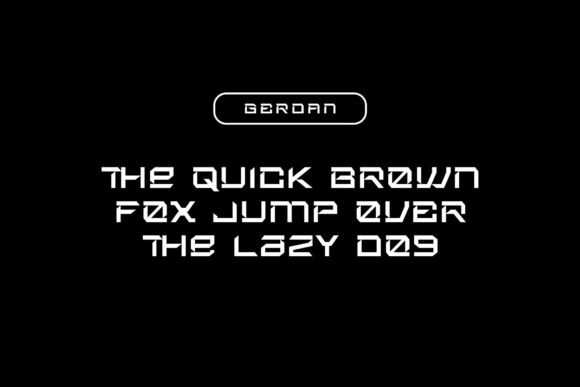Gerdan Font - Preview 5