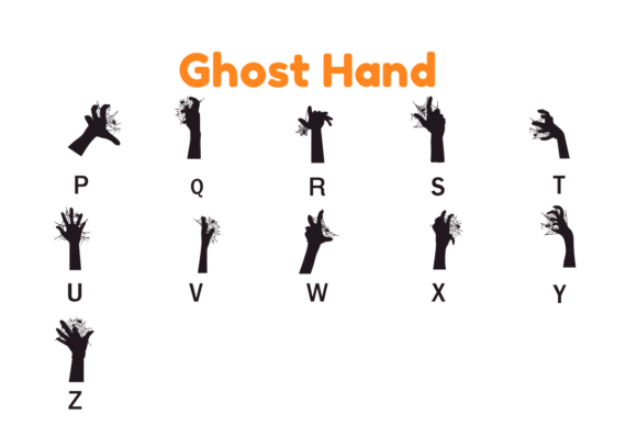 Ghost Hand Font - Preview 4