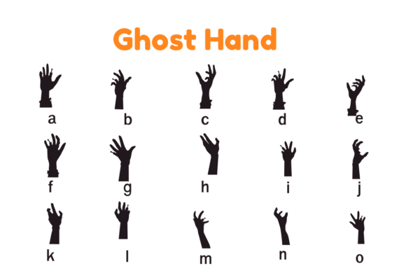 Ghost Hand Font - Preview 5