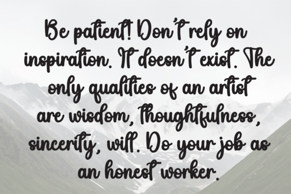 Handmade Font - Preview 5