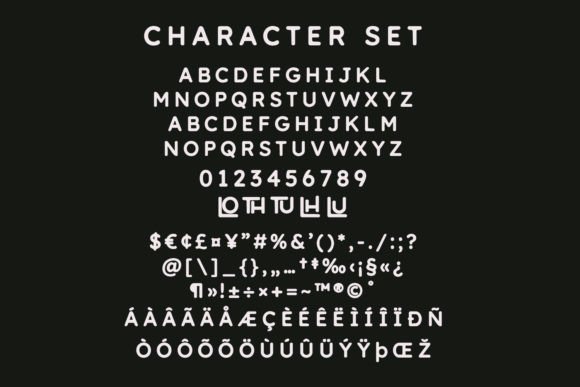 Heton Font PNG with transparent background - Preview 6