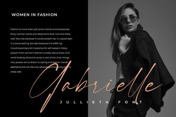 Jullieta Font PNG with transparent background - Preview 1