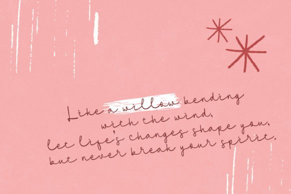 Kalluna Font PNG with transparent background - Preview 2