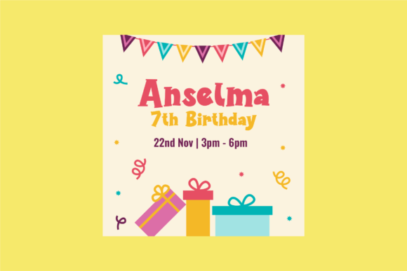 Kids Mall Font PNG with transparent background - Preview 5