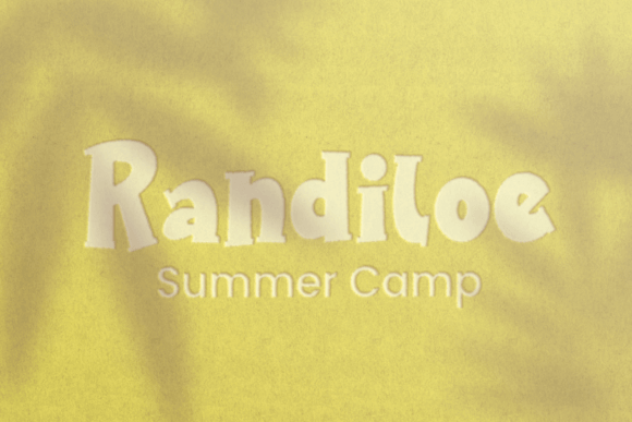 Kids Mall Font PNG with transparent background - Preview 6