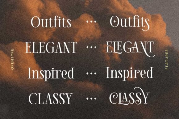 Lumore Font PNG with transparent background - Preview 5