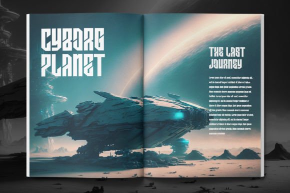 Outerion Font PNG with transparent background - Preview 4