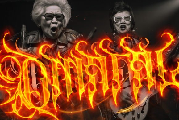 Queenlord Font PNG with transparent background - Preview 1