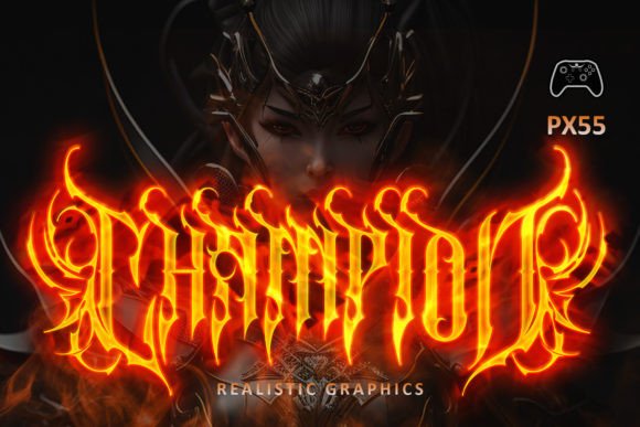 Queenlord Font PNG with transparent background - Preview 3
