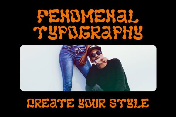 Runbom Font PNG with transparent background - Preview 5