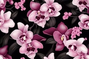 Pink Flowers pattern Graphic by Ranya Art Studio · Creative Fabrica