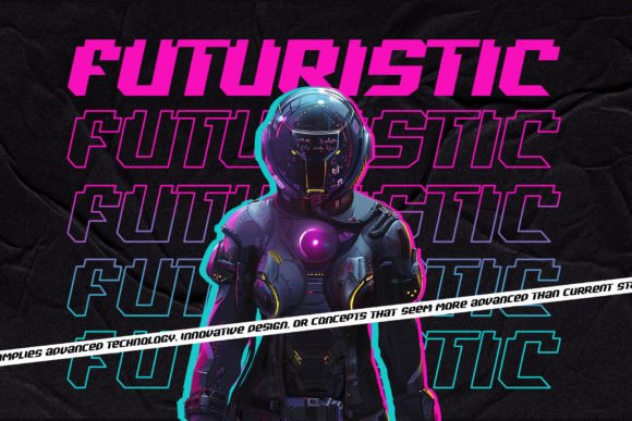Analog Tracker Font - Preview 2