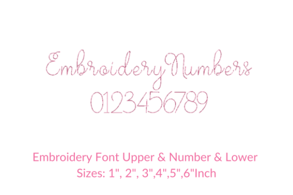 144 Embridery Alphabet Designs & Graphics