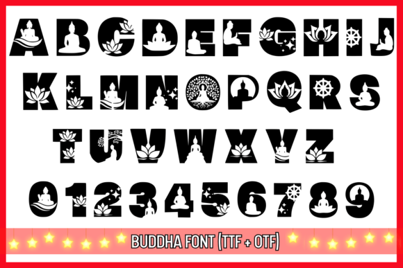 Buddha Font - Preview 1