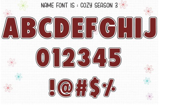Cozy Season Font - Preview 3