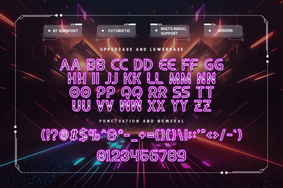 Drivergun Font PNG with transparent background - Preview 4