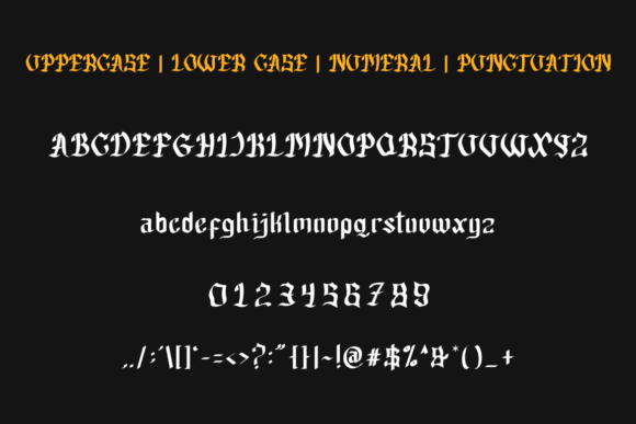 Gimbut Mosek Font - Preview 4
