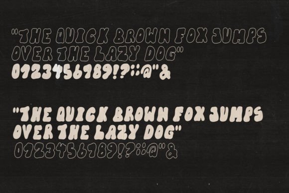 Groggy Font - Preview 1