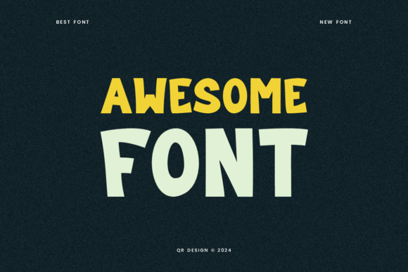 Restoy Cartoon Font font preview - 1