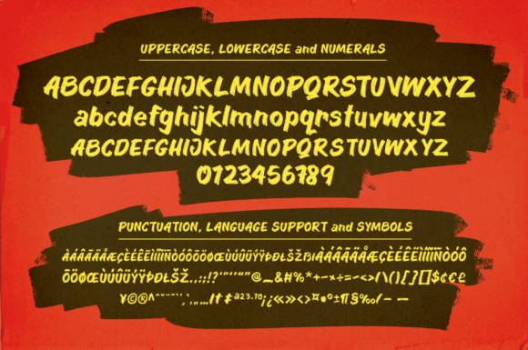 Smoke Wagon Font PNG with transparent background - Preview 2