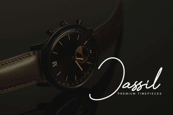 Snitrun Signature Font PNG with transparent background - Preview 3