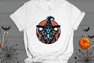 Witch and Skeletons PNG Clipart Graphic by angela39503 · Creative Fabrica