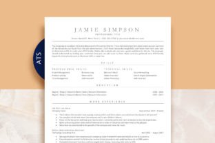 ATS Executive Resume Template Graphic by victoriousvita · Creative Fabrica