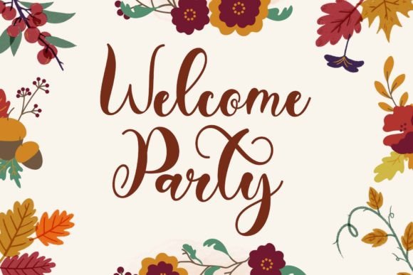 Autumn Panorama Font - Preview 2