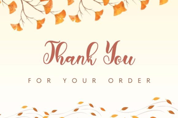 Autumn Panorama Font - Preview 4