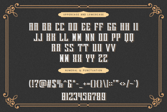 Borgenix Font - Preview 4
