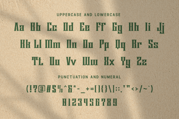 Borgona Font - Preview 3