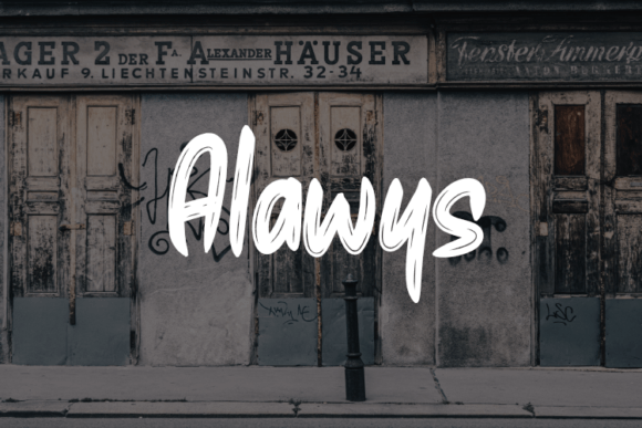 Brusdes Font - Preview 2