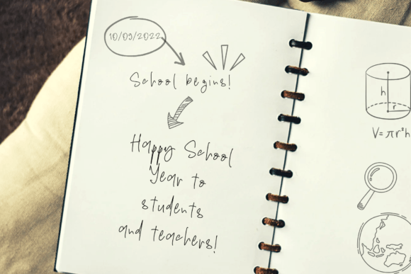 Brushy Handwriting Font - Preview 1