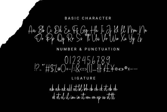 Chemistry Font - Preview 6