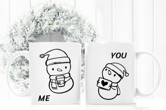 Christmas Snowman Font - Preview 4